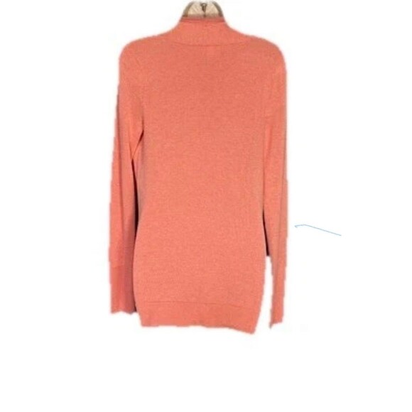 Lilly Pulitzer Size S Orange Heidi Cardigan Gold Buttons Packets Wool Blend - Picture 2 of 9